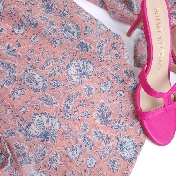 William Rast Boho Floral Top Sz L - Picture 8 of 16